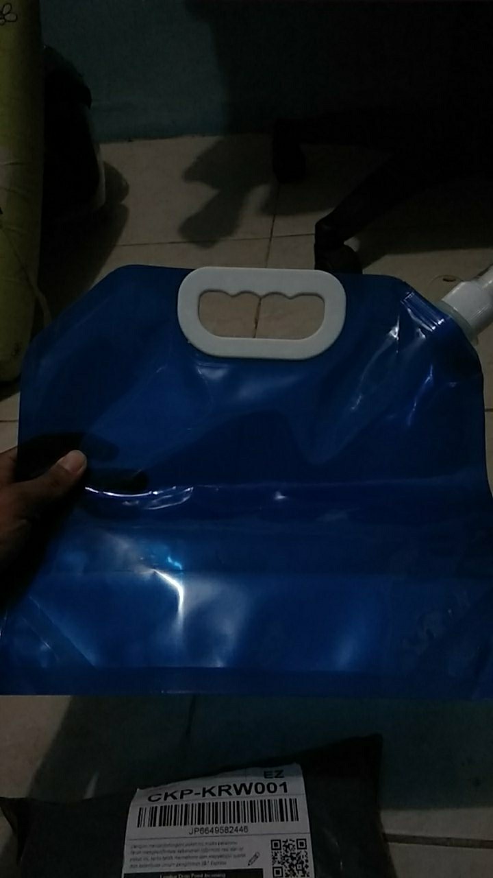 Foldable Waterbag 3l Kantung Air Jerigen Jeriken Lipat Portable Hiking