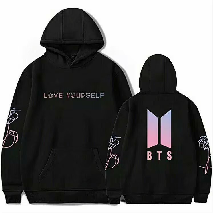 SWEATER HOODIE BTS GRADASI UNISEX FIT L