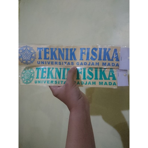 Stiker UGM Teknik Fisika