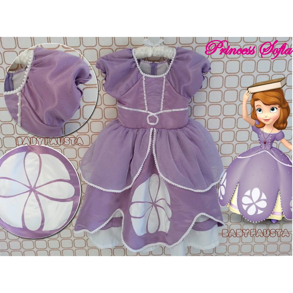 Sofia dress / Princess sofia / sofia the first costume / kostum sofia
