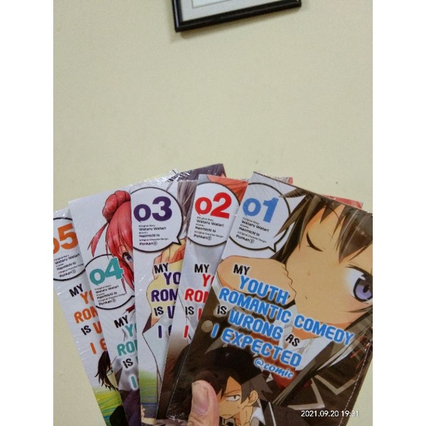 My youth romantic comedy is wrong as i expected  Vol 1~5