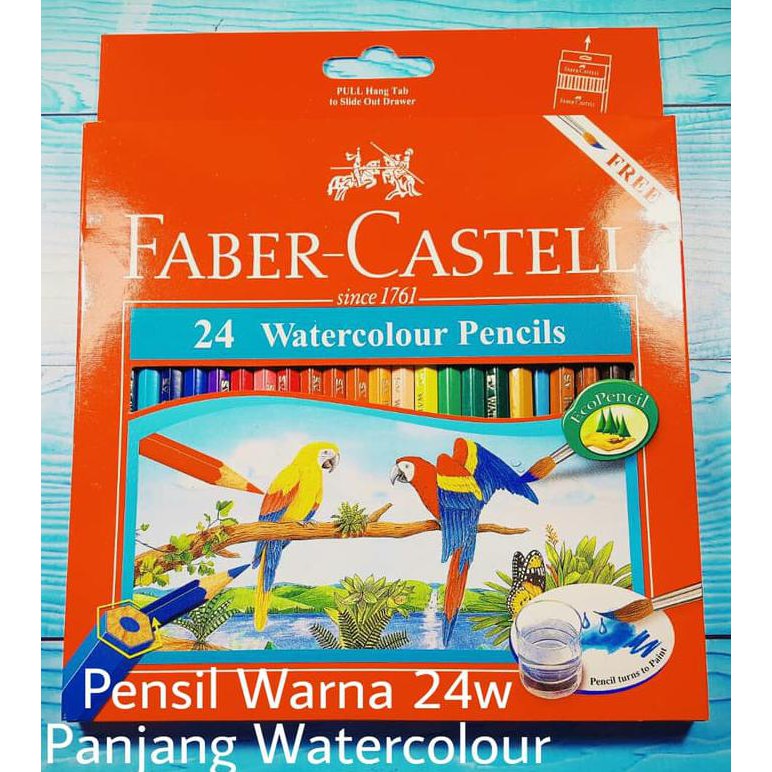 

Sale!! Pensil Warna Faber Castell 24 Watercolour Terbaru