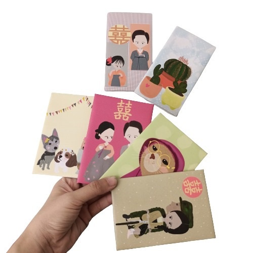 

Angpao premium bahan tebal limited edition isi 6 buah