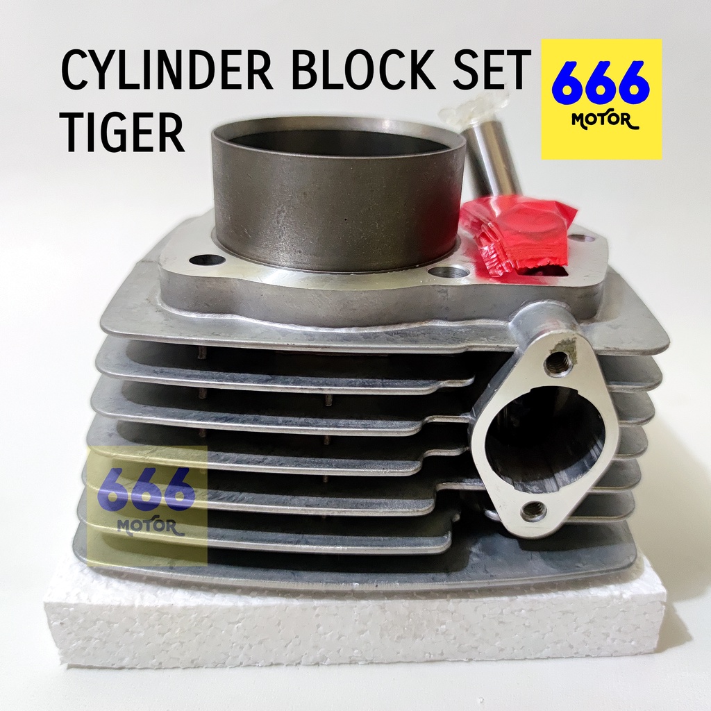 SILINDER BLOK CYLINDER BLOCK SEHER PISTON HEAD  DAN SEHER KIT BORING TIGER