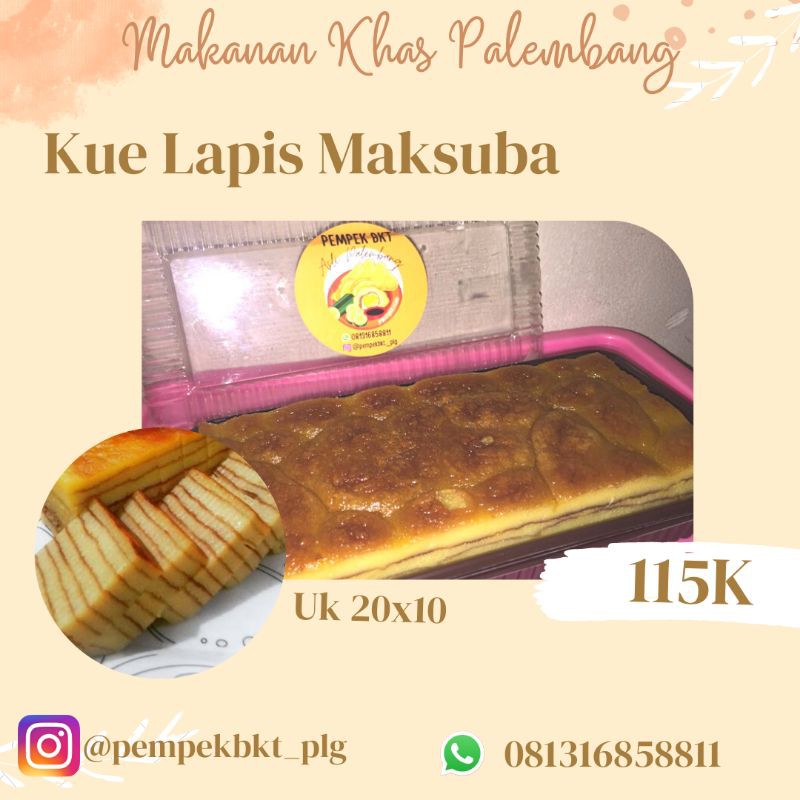 

Kue Lapis Maksuba