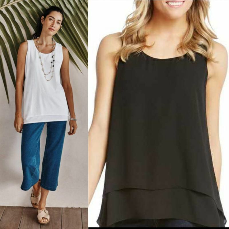 J jill sleeveless top