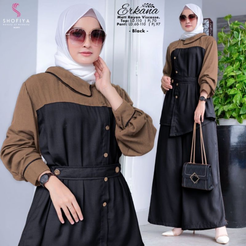 ERKANA ORIGINAL SHOFIYA / SET MUSLIM DEWASA TERBARU [READY]