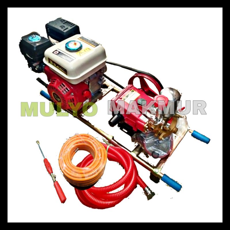 MESIN CUCI STEAM BENSIN GX160 & SUMURA PS22 (Stick+Selang)