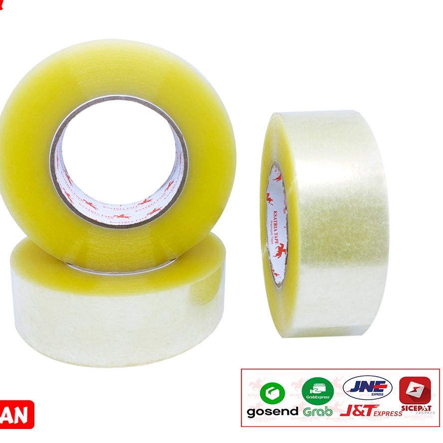 

『COOL SALE』 Lakban OPP Tape / Lakban Bening KSATRIA Tape 300 Yard 5.5 MALL/Termurah dan terbaik >>/【5.5 SALE】/Ready Stok/「Terbaik」