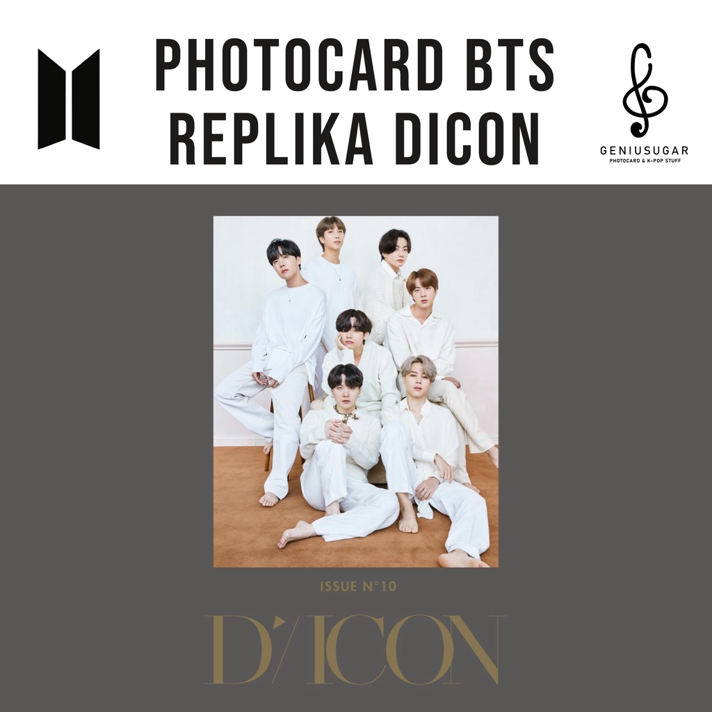 [REPLIKA BTS] PHOTOCARD DICON UNOFFICIAL