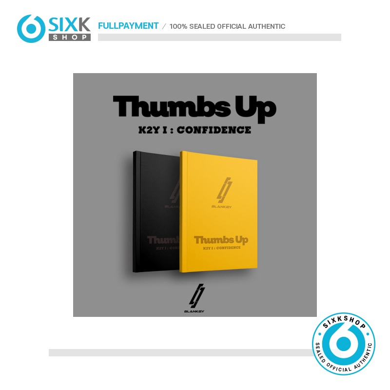 BLANK2Y - 1st Mini Album K2Y I : CONFIDENCE Thumbs Up