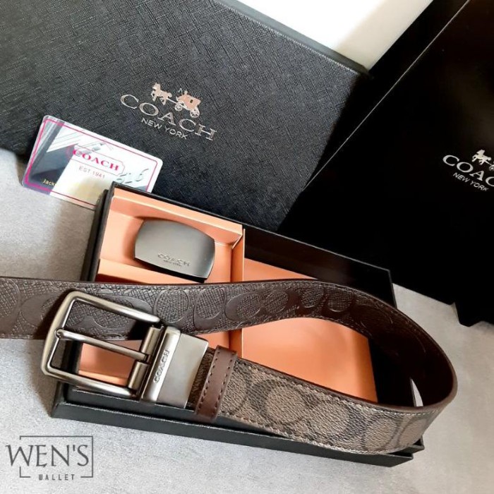 

(TERLARIS) Gesper COACH Authentic Gift Set Box + Paperbag Exclusive Termurah !
