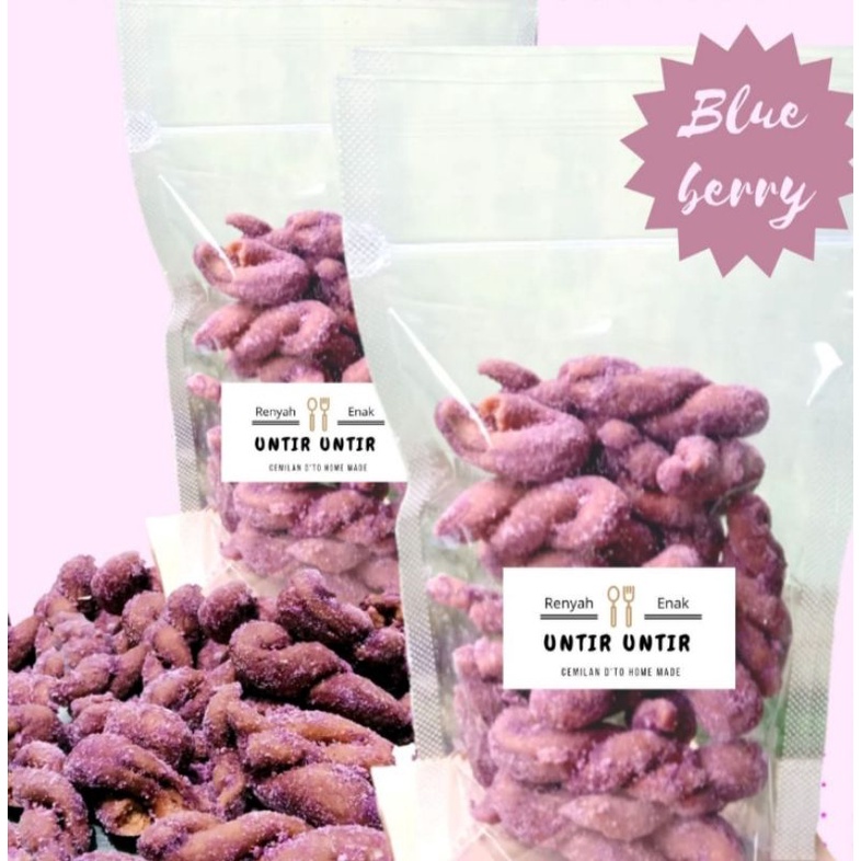 

Jajanan UNTIR-UNTIR BLUEBERRY 250gr