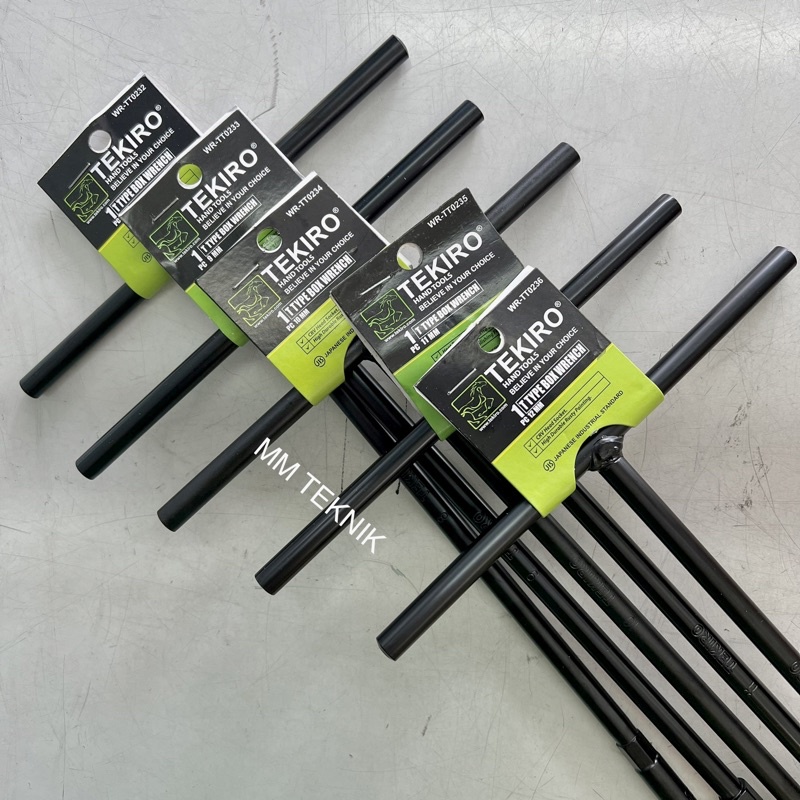 KUNCI T TEKIRO 17mm 19mm KUNCI SOK T TEKIRO