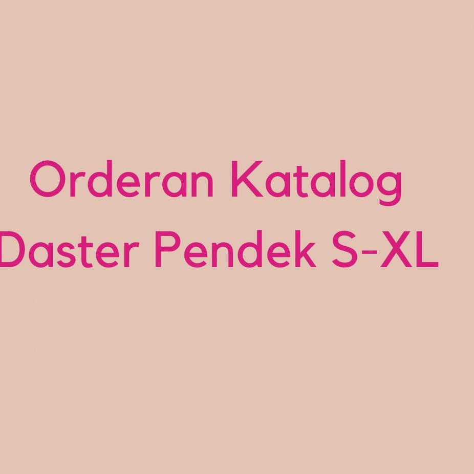Harga Bersahabat.. Katalog Daster Pendek S-XL