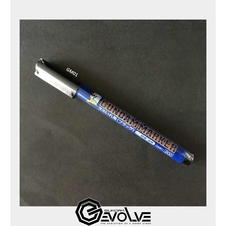 

Gundam Marker Fine Tip Pen : GM01 Black, GM02 Grey, GM03 Brown