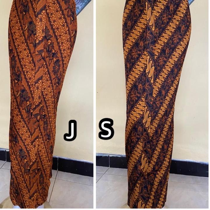 Terbagus.. plisket wiru batik rok jarik wiru plisket