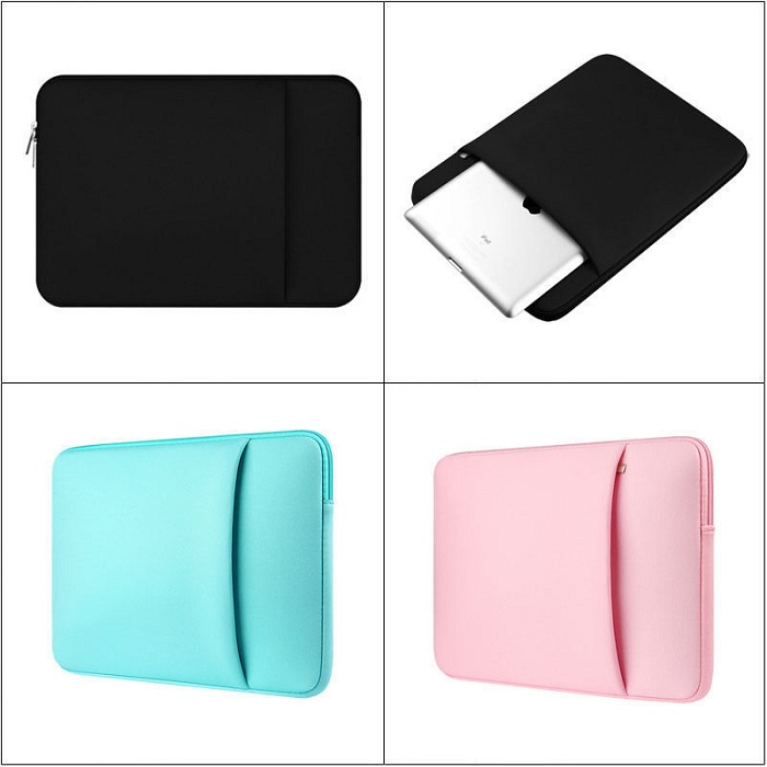 Tas Laptop Softcase Sleeve 14 15 inch Neoprene Zipper