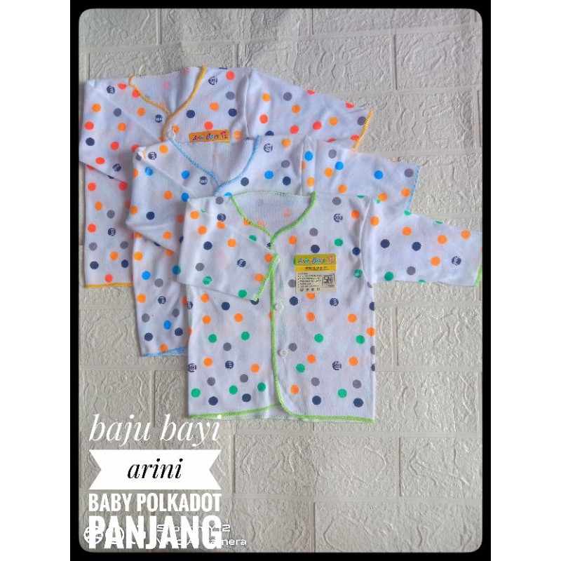 3PCS -BAJU BAYI NECI ARINI BABY TANGAN PANJANG