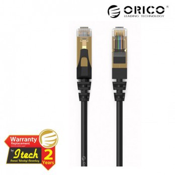 Cable Lan orico 30m cat 7 gold shield 10gbps network ethernet 28awg 8 core pug-c7-300 - Kabel internet rj45 30 meter cat7 gigabit