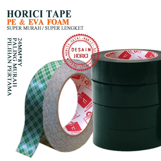 Double Tape Busa HORICI  tape 24*8Y Isolasi Double Tape Foam