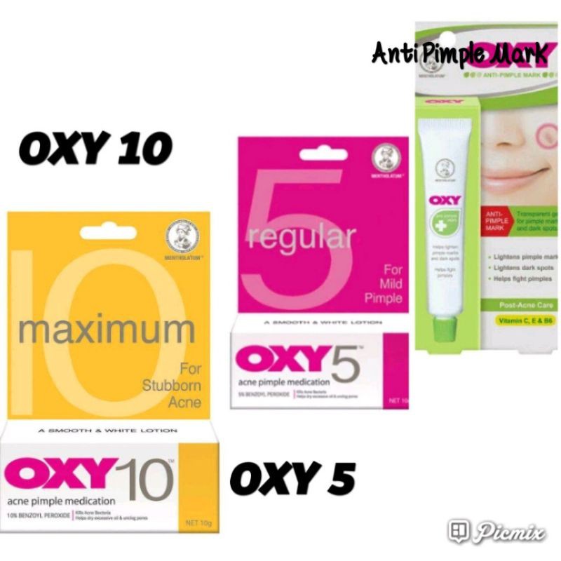 Oxy 10 Oxy10/Oxy 5 Oxy5 10gr 25gr/Oxy anti pimple mark/oxy 10 oxy 5 ...