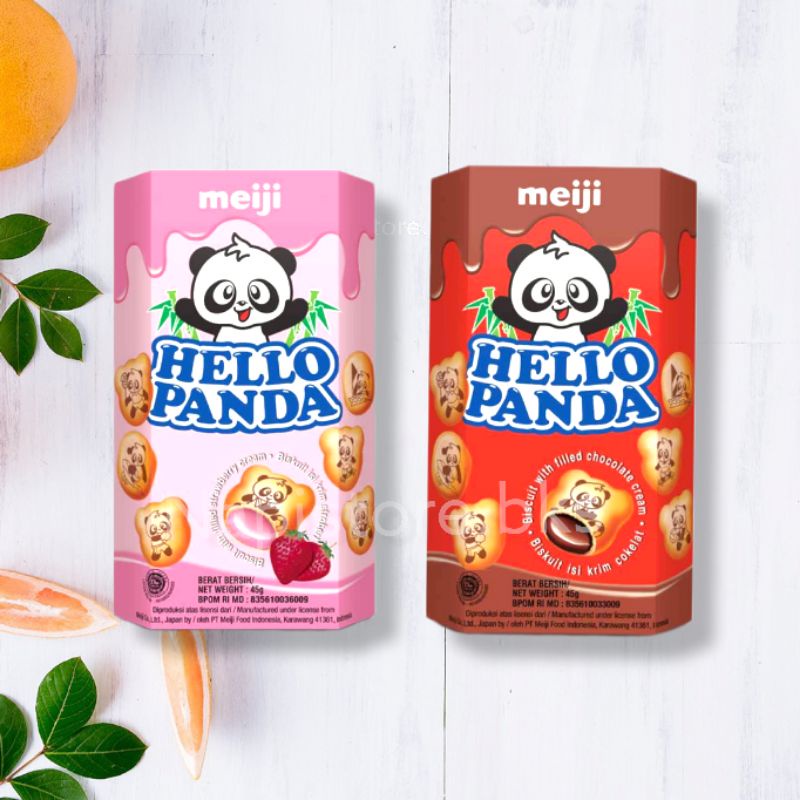 meiji biscuit hello panda 45g