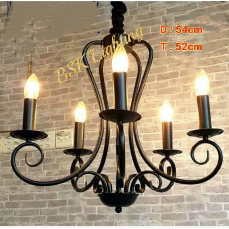 LAMPU GANTUNG MINIMALIS VINTAGE