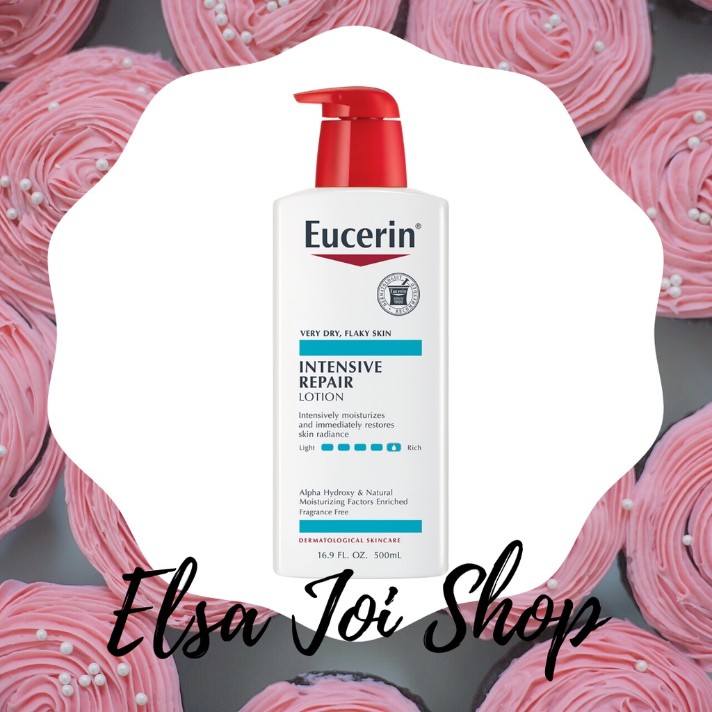 Eucerin Intensive Repair Lotion Very Dry Flaky Skin - 500 Ml