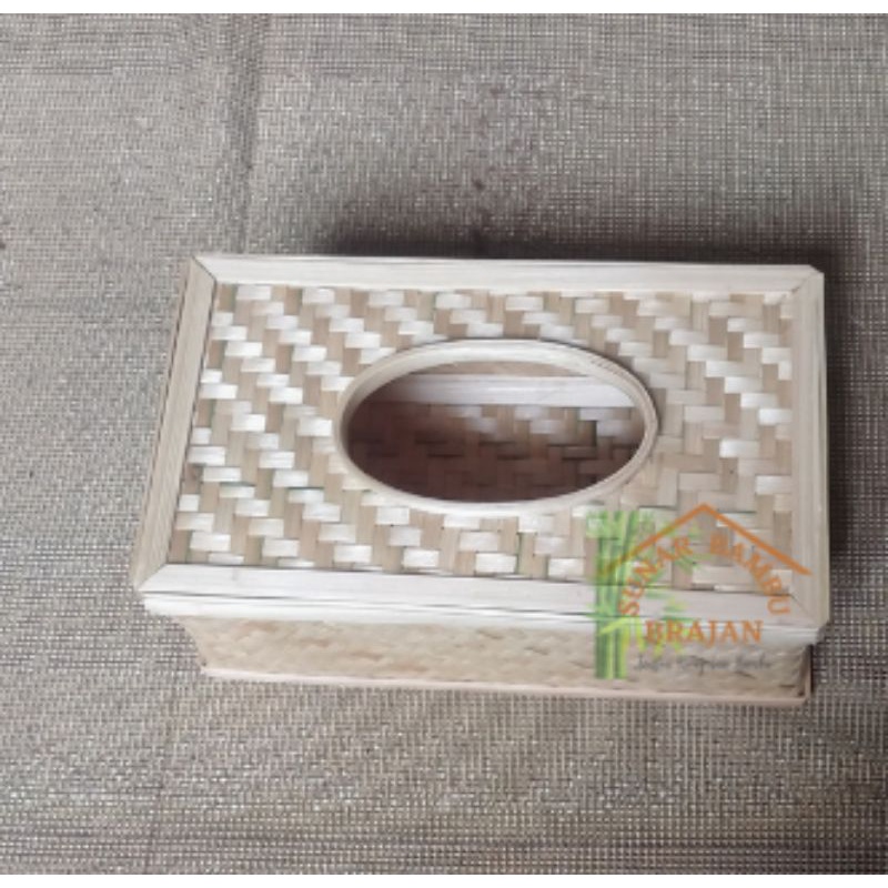 Tempat Tisu Mobil Biasa | Keranjang | Hampers | Kerajinan Bambu