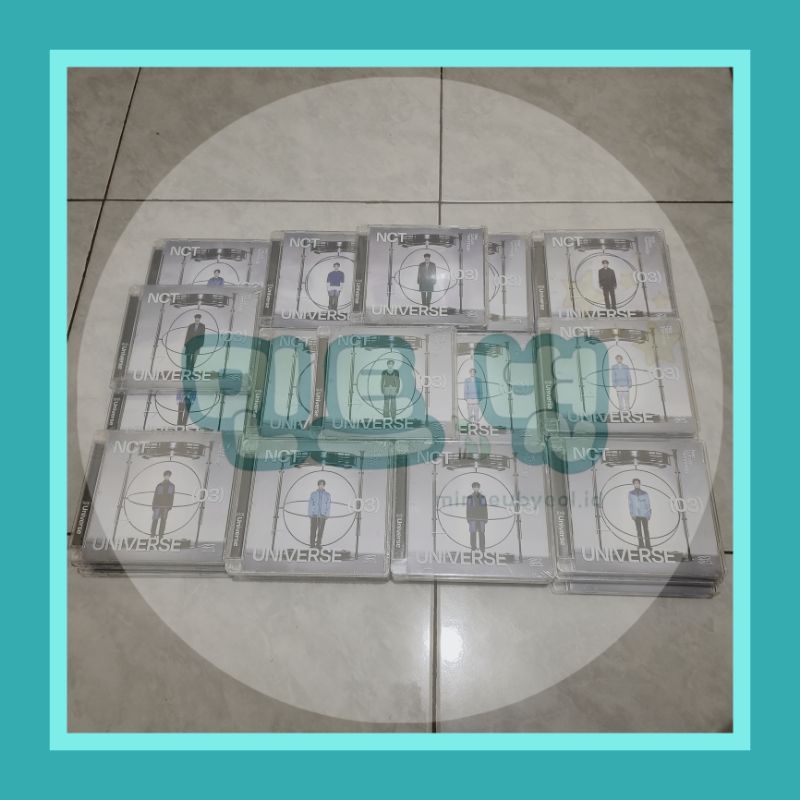 [ ready stock ] nct jewel case universe unsealed jaemin jisung set