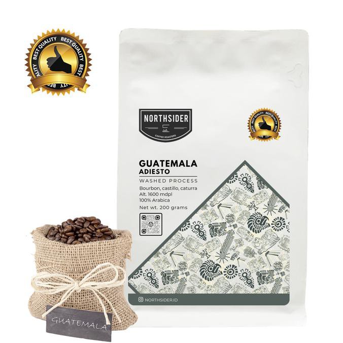 

BIJI KOPI ARABIKA GUATEMALA ADIESTO WASHED - 200GR NORTHSIDER COFFEE - BIJI KOPI