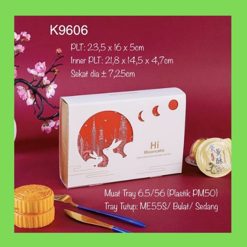 

Box Hampers Kotak Kado Mooncake Isi 6 Box Sekat 6 cake Box Dus Kue Bulan Kardus Kemasan Kue Packaging (5pcs)