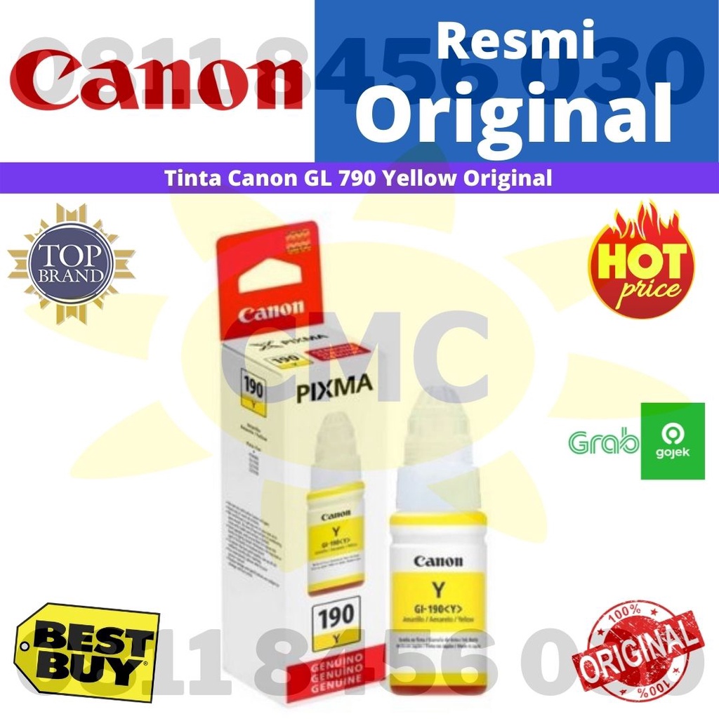 Tinta Canon GL 790 YELLOW Original