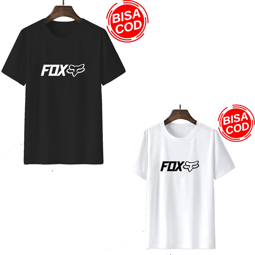 Kaos pria | kaos distro pria motip FOX MS025 | Kaos pria sablon digital unisex