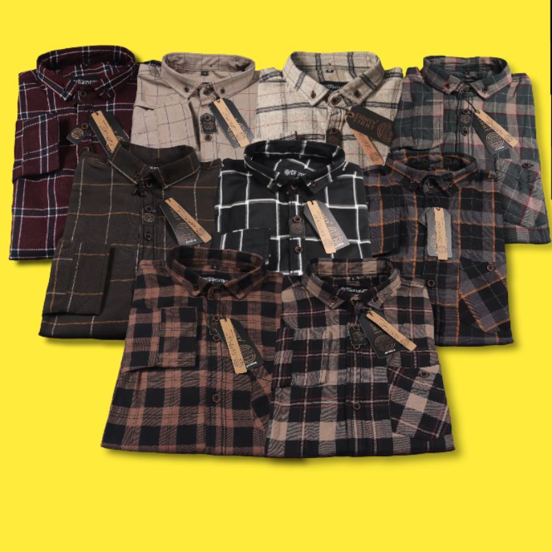 Kemeja flanel Eighty eight/kemeja kasual kemeja distro/kemeja original/kemeja lengan panjang/kemeja 