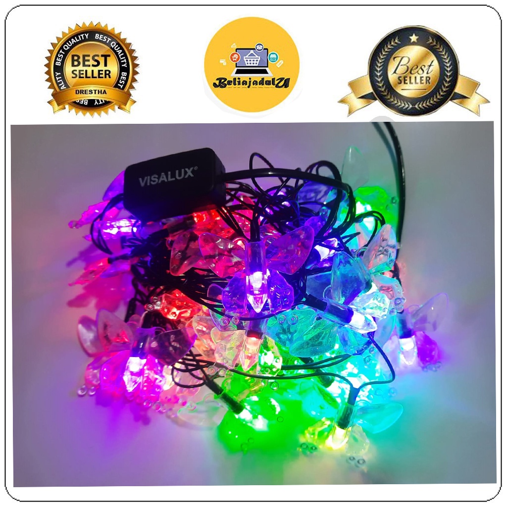 Beliajadulu88 lampu led motif bintang 5meter visalux