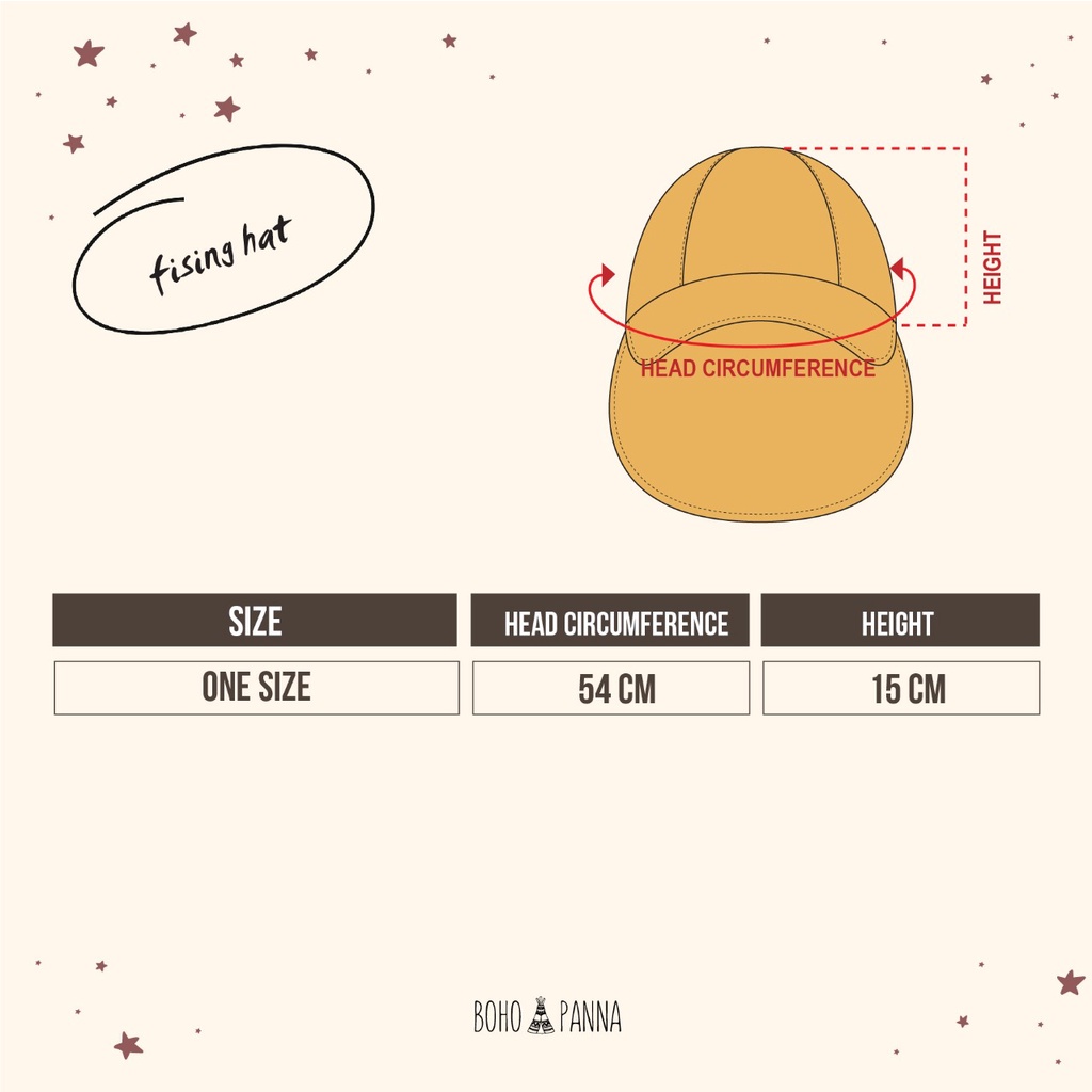 BOHOPANNA - FISHING HAT - Topi Anak-1