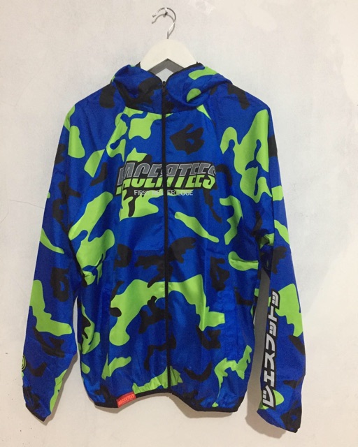 Jaket parasut racertees original