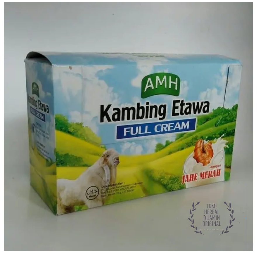 

Susu Kambing Etawa FULL CREAM AMH JAHE ( 1 Box ) | Original