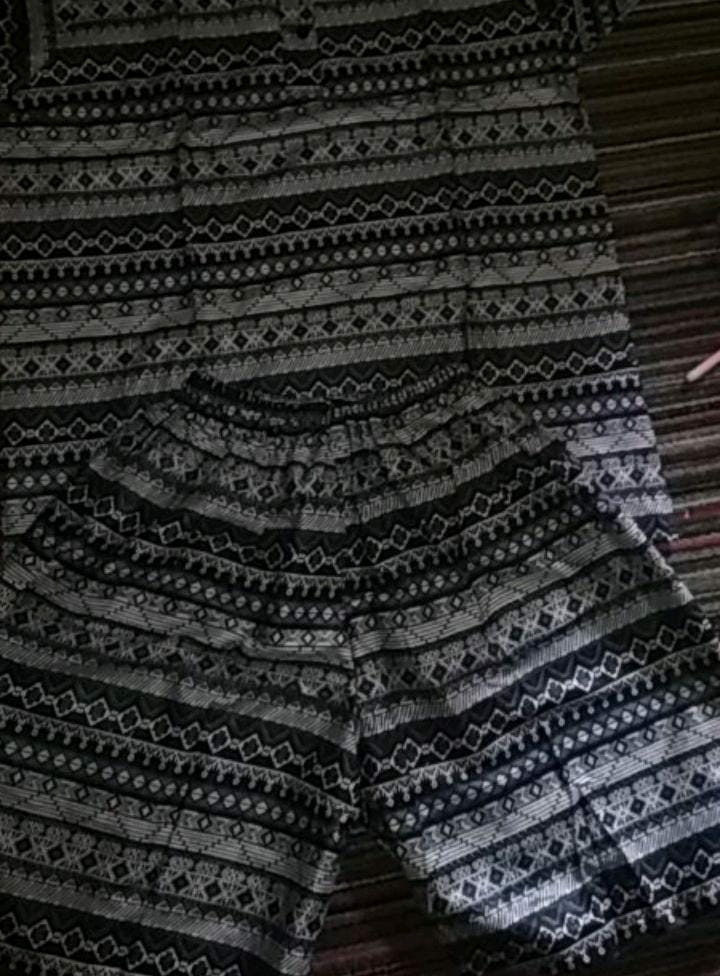 Setelan Baju Tidur Batik Wanita Modern Santai Piyama Kolor Katun Adem