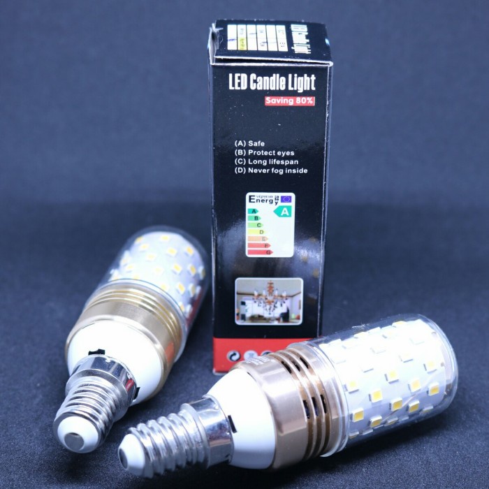 Bohlam Lampu LED 8 watt fitting E14 - Putih