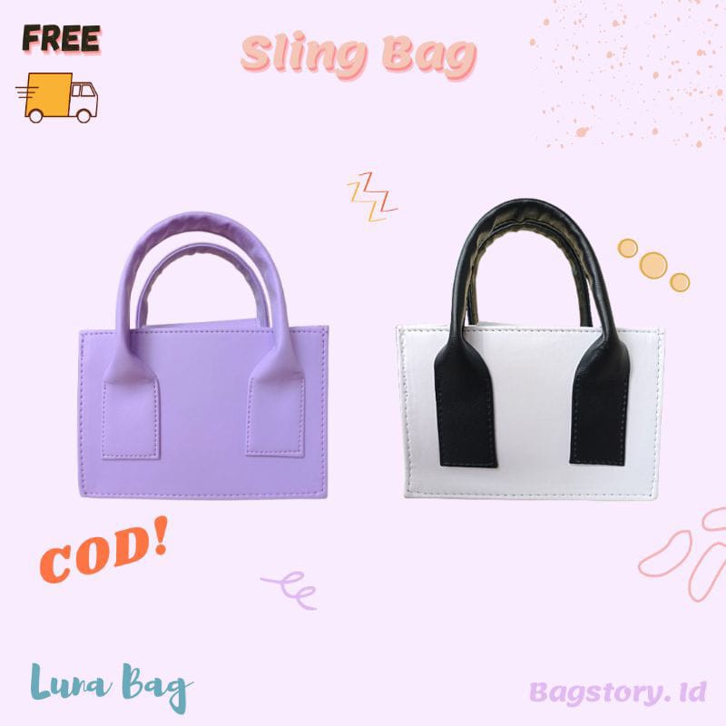 Luna Sling Bag Mini | Korean SlingBag  | Free gift
