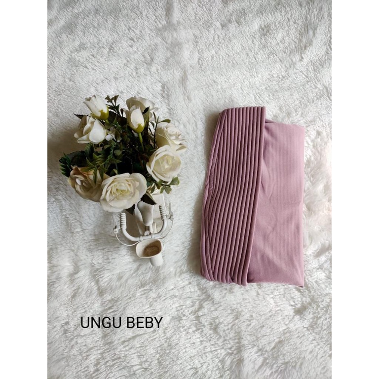 JILBAB BERGO PINGUIN/HIJAB BERGO SPORT JERSY/KERUDUNG KHIMAR PET JERSY/BERGO PINGUIN-Ungu Beby