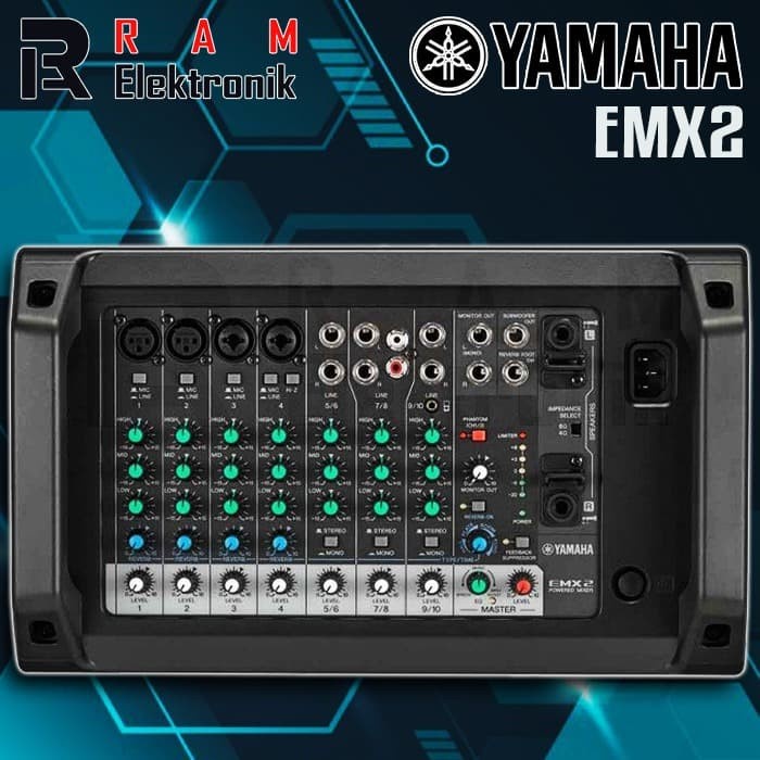 Power Mixer Yamaha EMX2 EMX 2 Original Garansi Resmi Yamaha