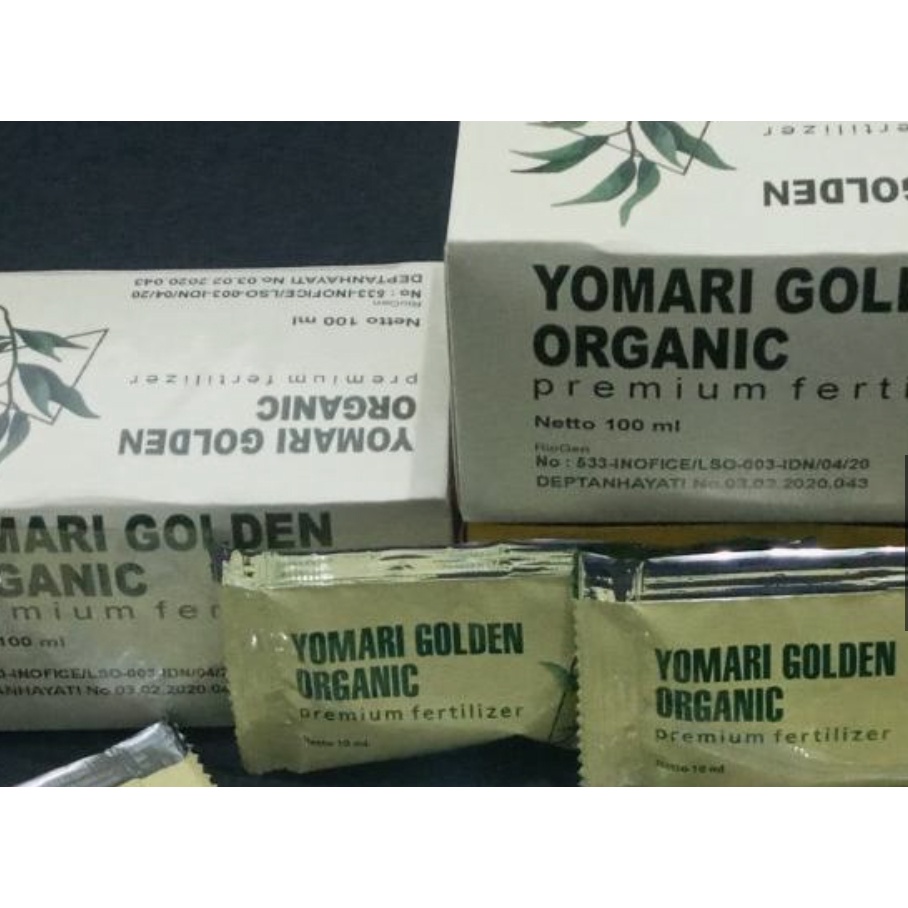PUPUK YGO YOMARI GOLDEN ORGANIC READY PER-SACHET
