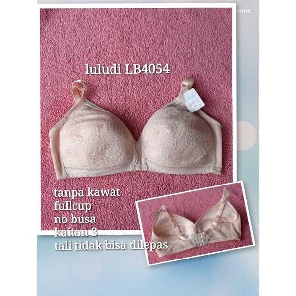 luludi bra tanpa kawat LB4054 bra luludi murah