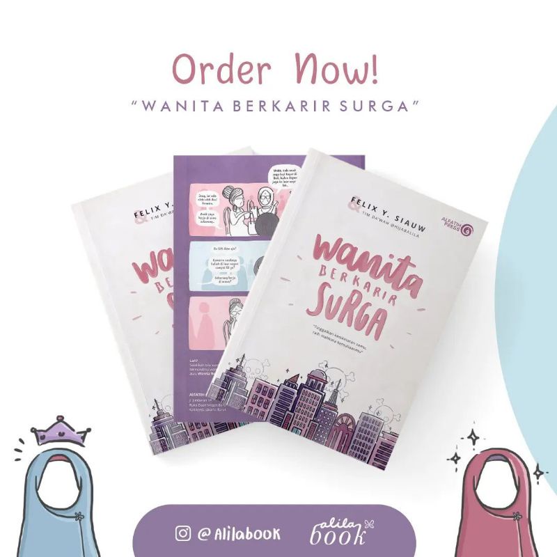 Jual BUKU WANITA BERKARIR SURGA ALILA BOOKS HIJAB ALILA KARYA UST ...