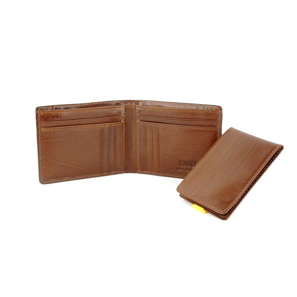 DOMPET PRIA KULIT ASLI IMPORT | COSSET UK 14115.332 COKLAT