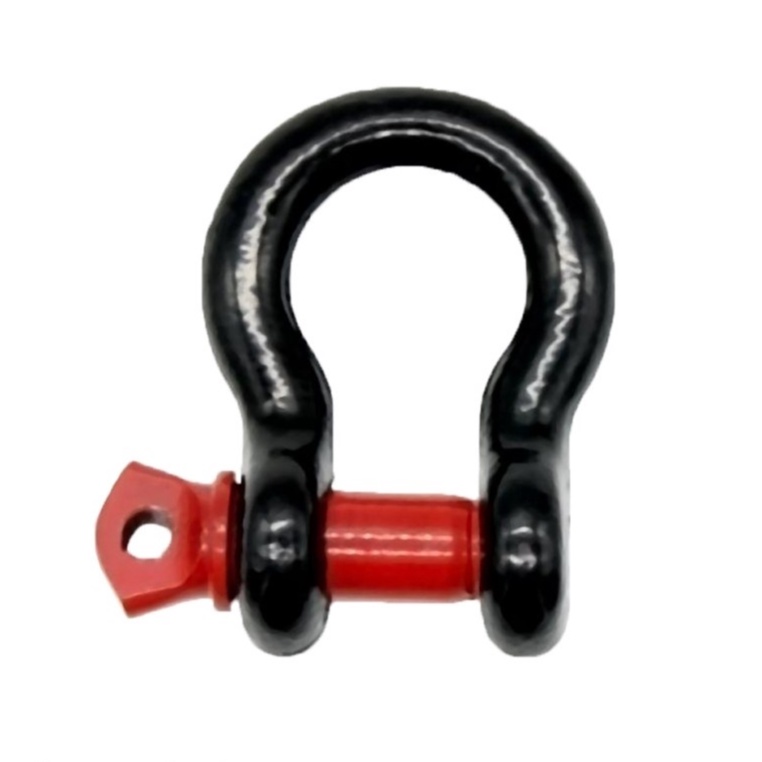 Shackle Omega 1/2 &quot; kapasitas 2 Ton Hitam